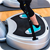 image of person on a power plate.