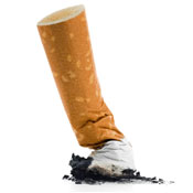 image of cigarette butt.