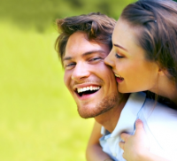 image of happy couple.